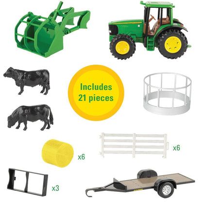 John Deere 1:32 Hay Farm Set
