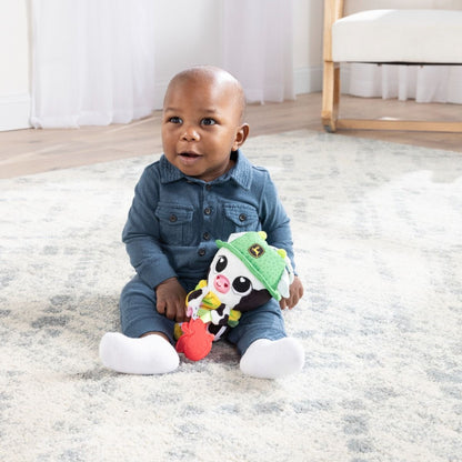 Lamaze &amp; John Deere Co-brand Bella the Cow Clip &amp; Go