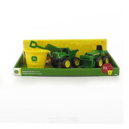 John Deere 15cm Sandpit Value Set With Bucket & Shovel