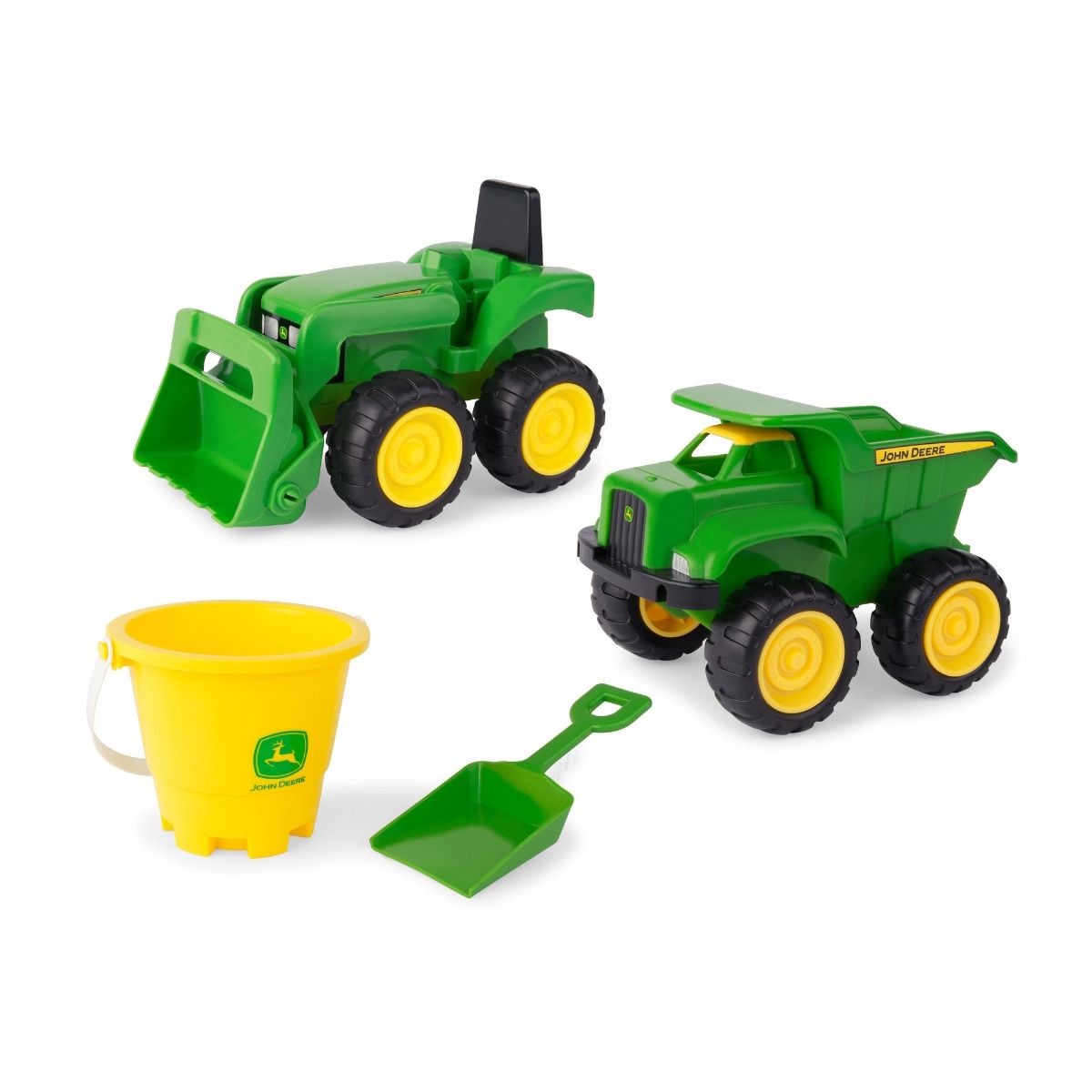 John Deere 15cm Sandpit Value Set With Bucket & Shovel