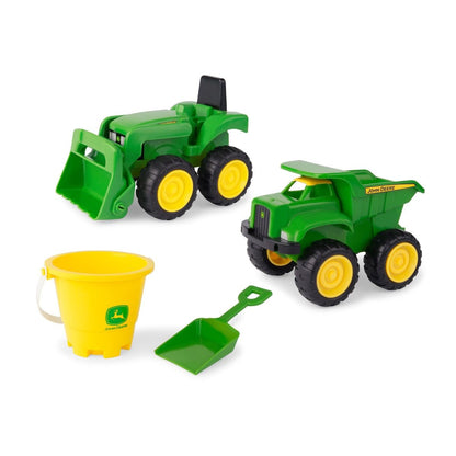 John Deere 15cm Sandpit Value Set With Bucket & Shovel