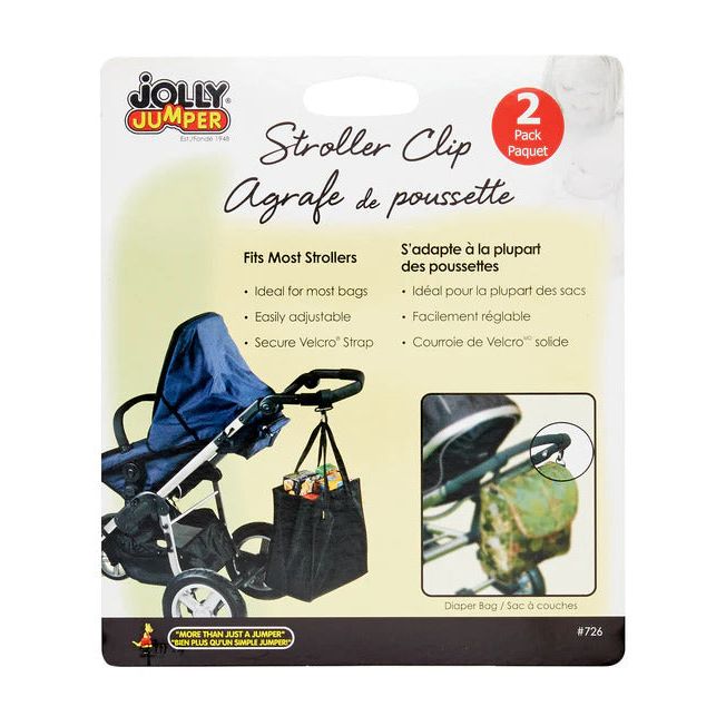 Jolly Jumper Stroller Clip, 2-Pack