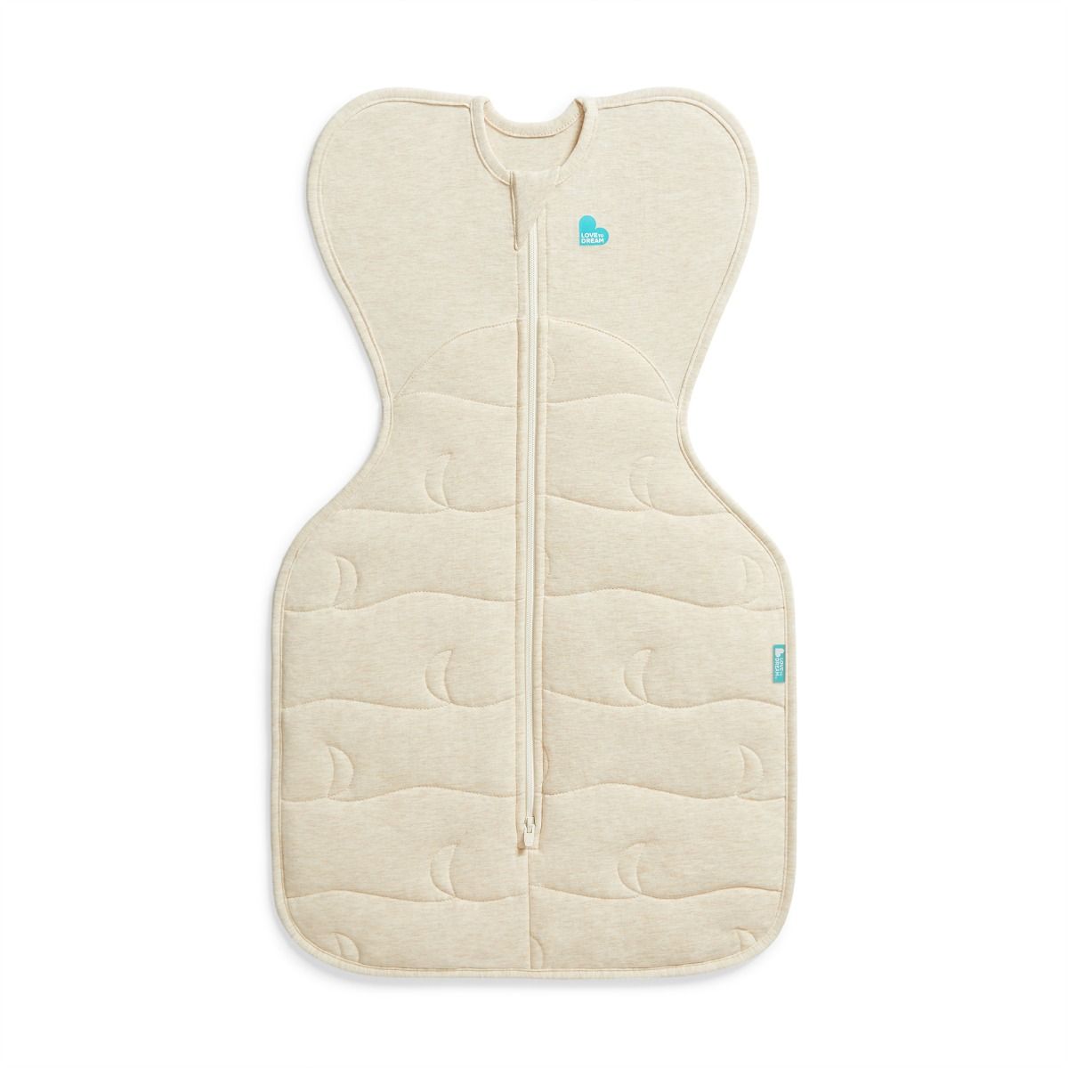 Love To Dream Swaddle Up™ Extra Warm 3.5 TOG - Blush Heart Oatmeal