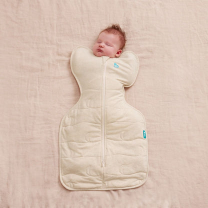 Love To Dream Swaddle Up™ Extra Warm 3.5 TOG - Blush Heart Oatmeal