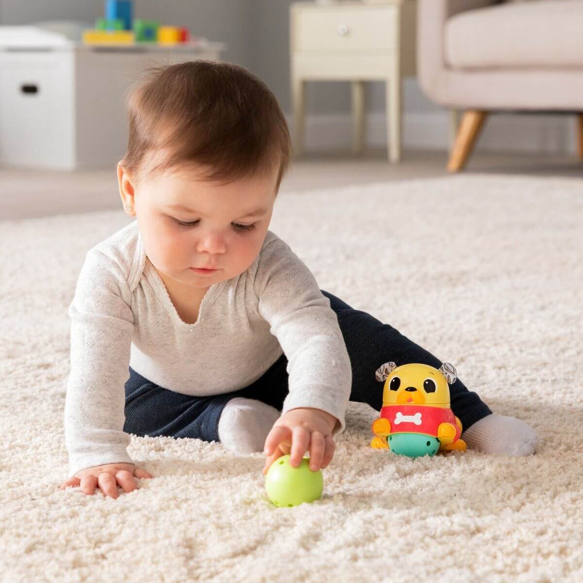 Lamaze Crawl &amp; Chase Pug Popper