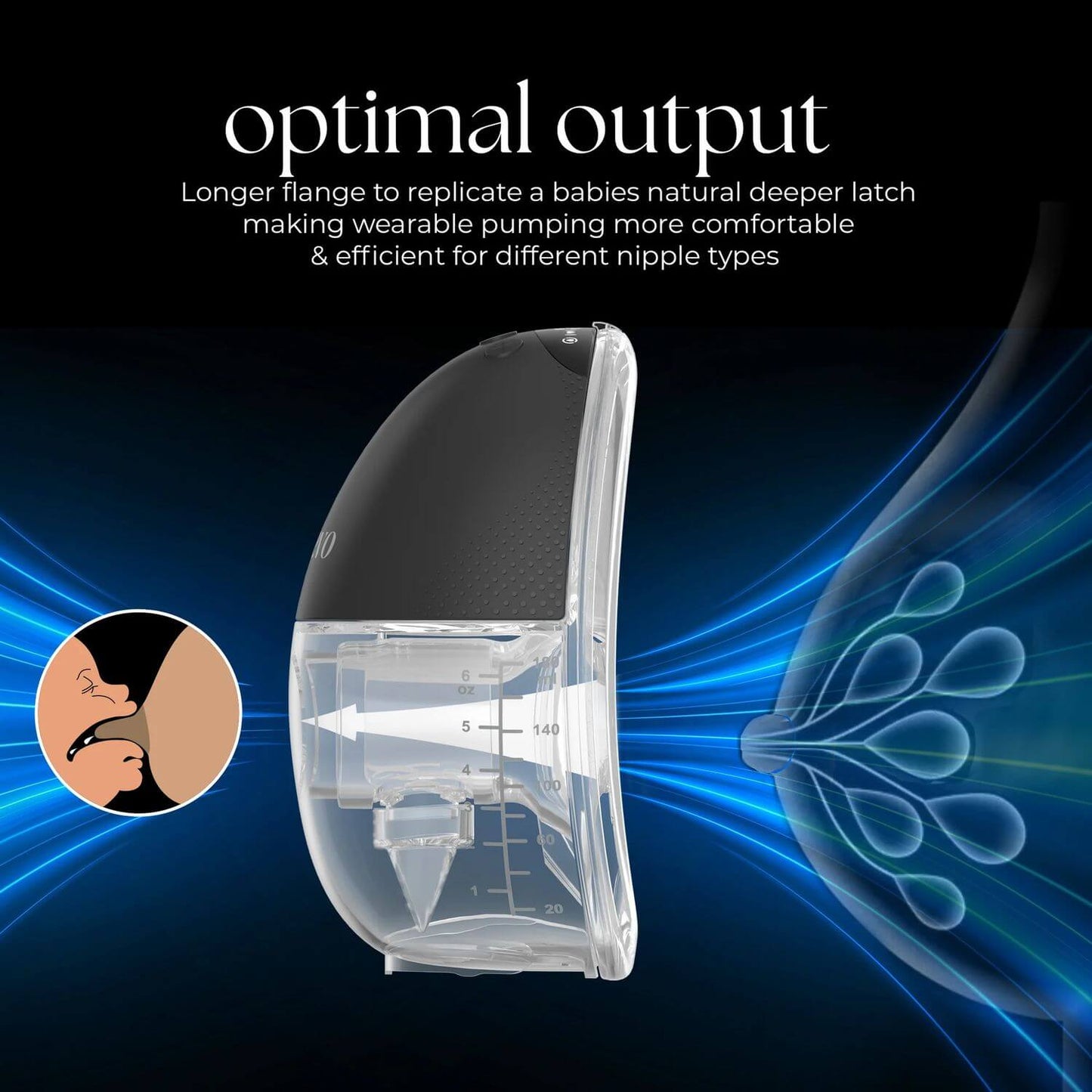 LACEVO S70 in Bra Breast Pump Set