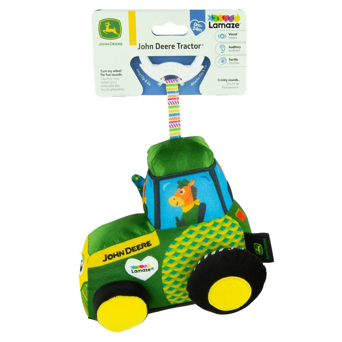 Lamaze Clip &amp; Go Tractor