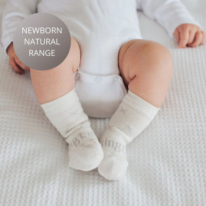 Lamington Baby Merino Wool Crew Socks - Fox