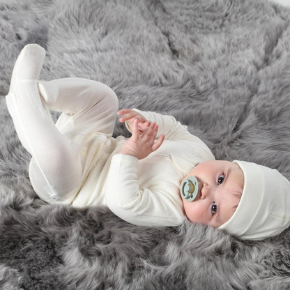Little Bee Merino Zip Babygrow