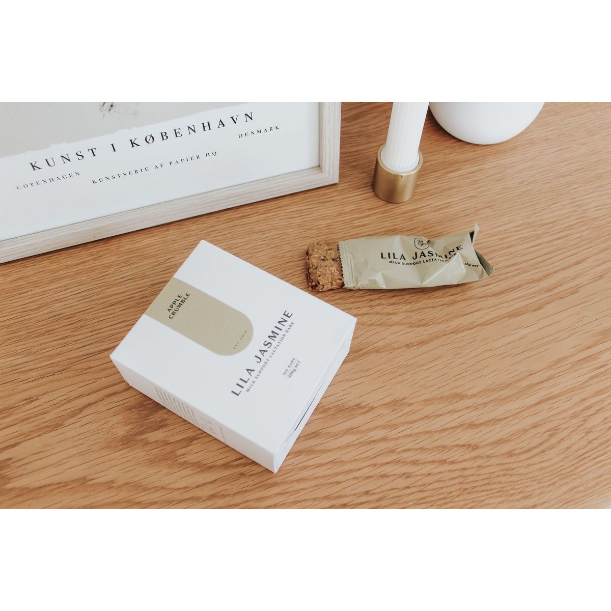 Lila Jasmine Apple Crumble Lactation Bars 6pk