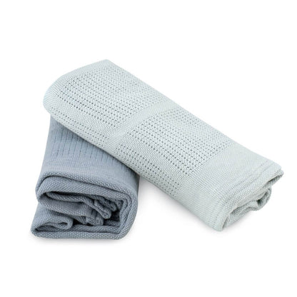Little Bamboo Cellular Blanket 2Pk