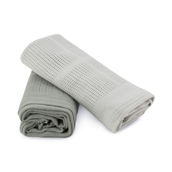 Little Bamboo Cellular Blanket 2Pk