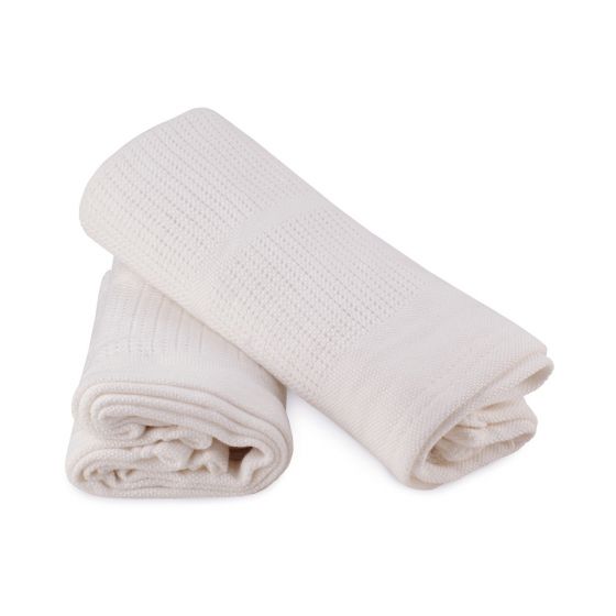 Little Bamboo Cellular Blanket 2Pk