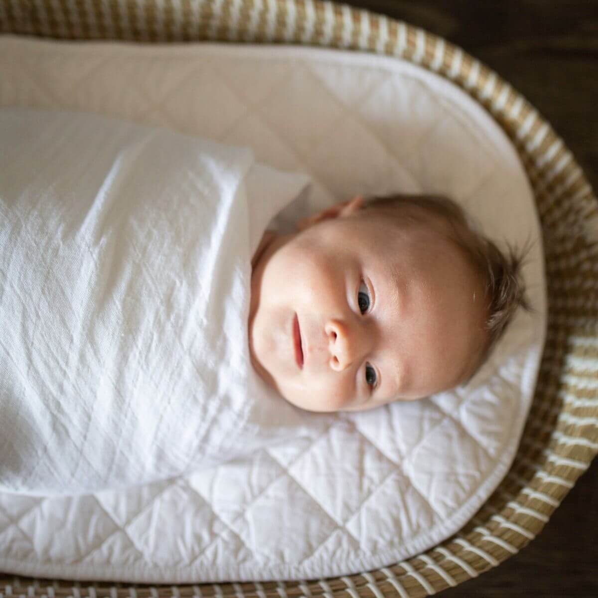 Little Bamboo Muslin Baby Wraps 3pk