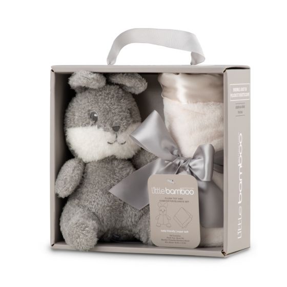 Little Bamboo Plush &amp; Blankie Set