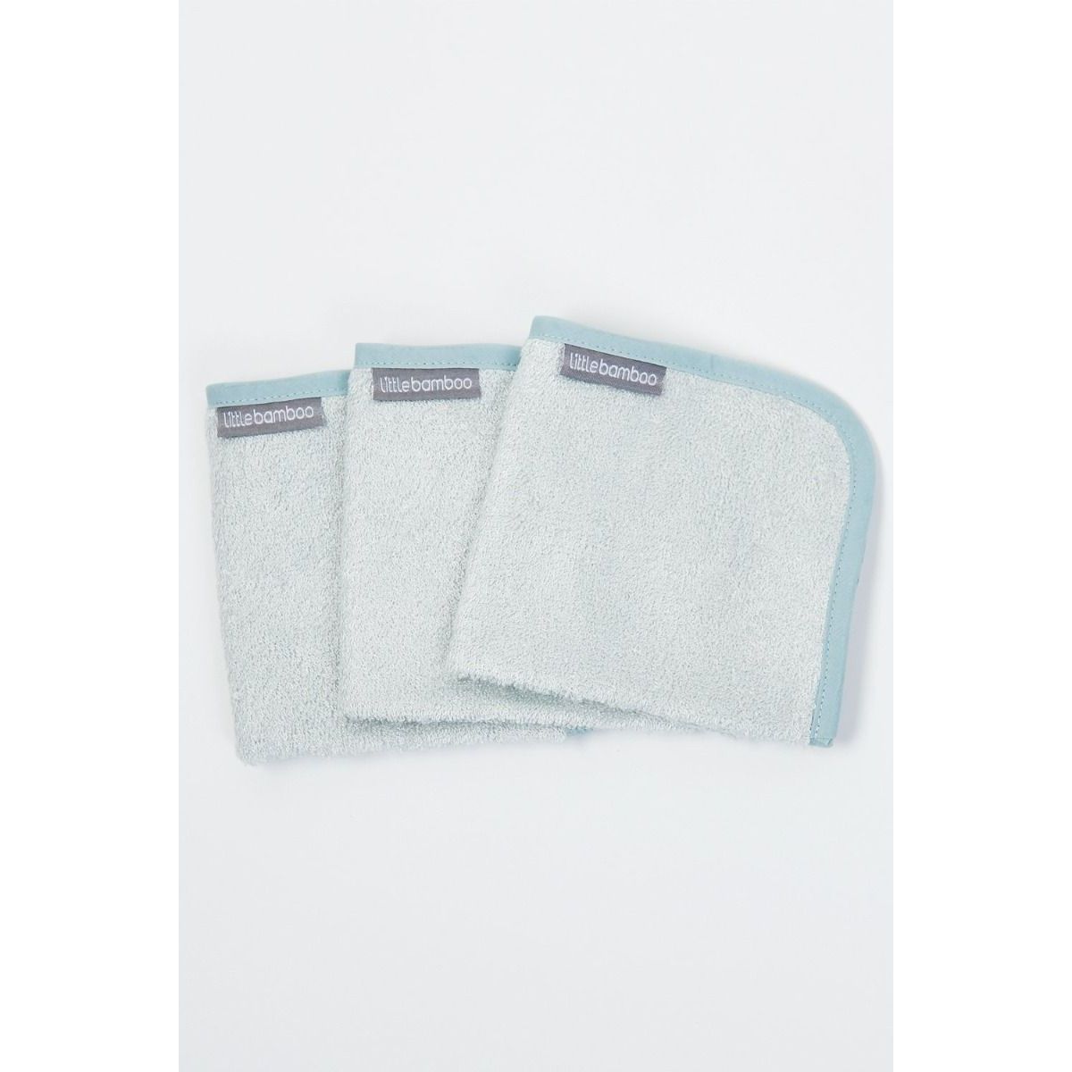 Little Bamboo Towelling Washers 3pk