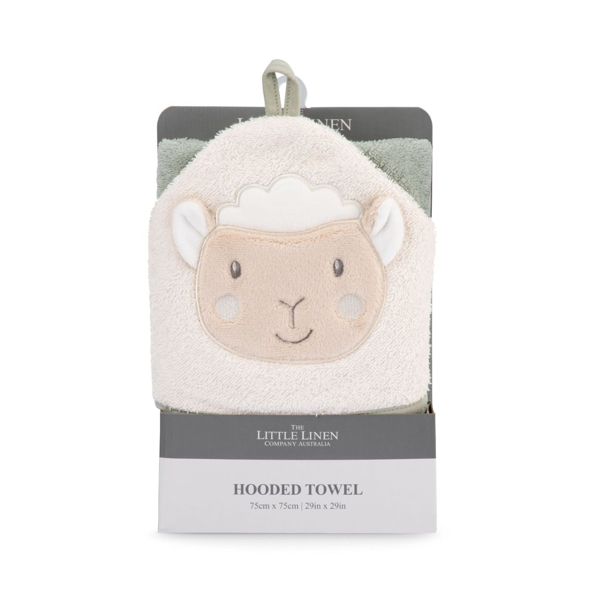 Little Linen Character Hooded Towel