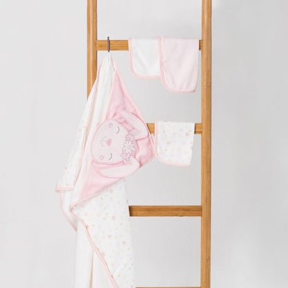 Little Linen Hooded Towel &amp; Washers