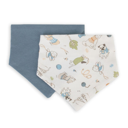 Little Linen Jersey Bib 2pk
