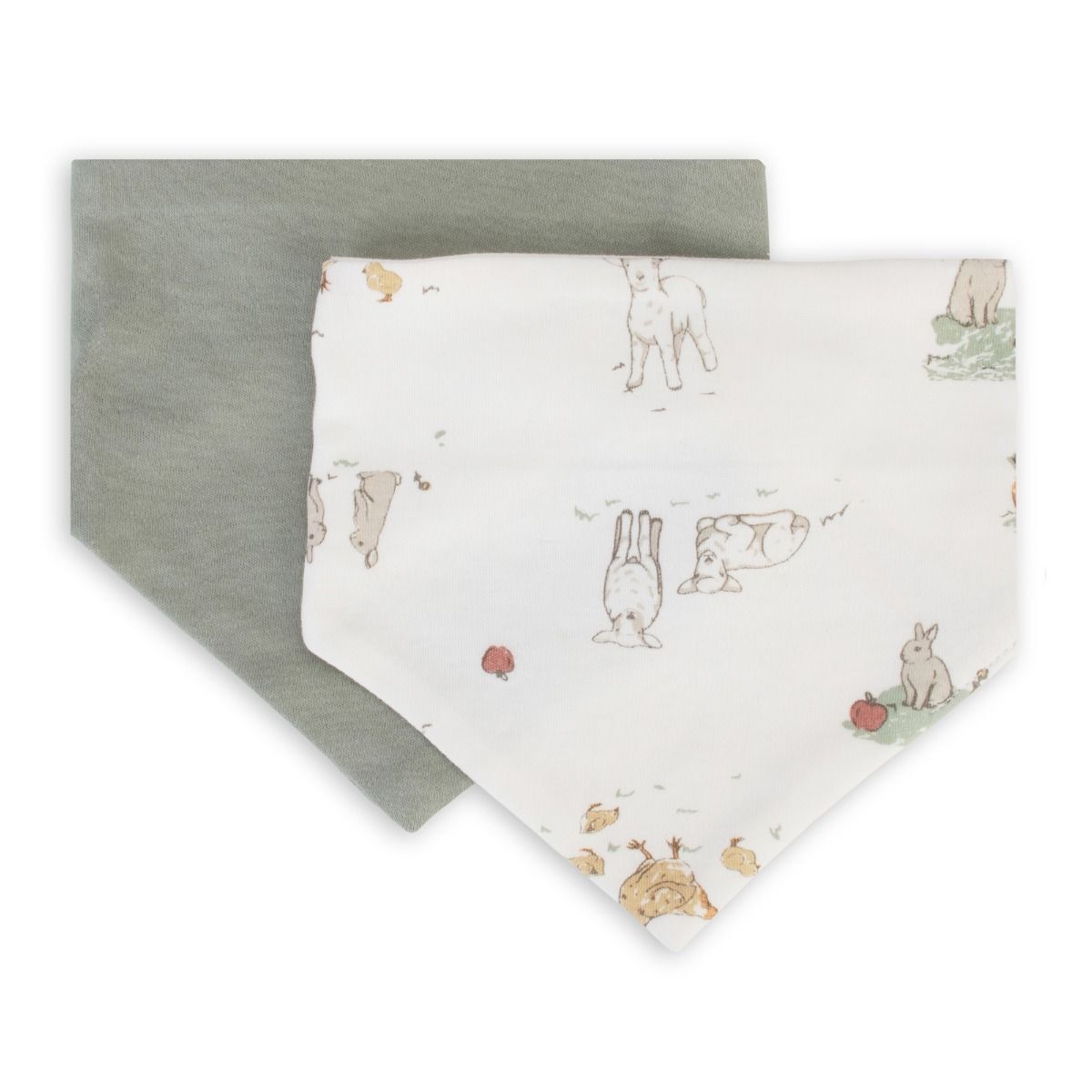 Little Linen Jersey Bib 2pk