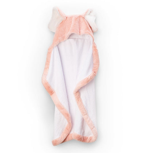 Little Linen Plush Hooded Towel