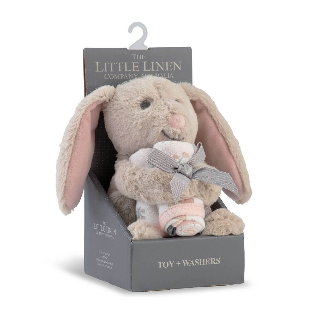 Little Linen Plush Toy &amp; Washers