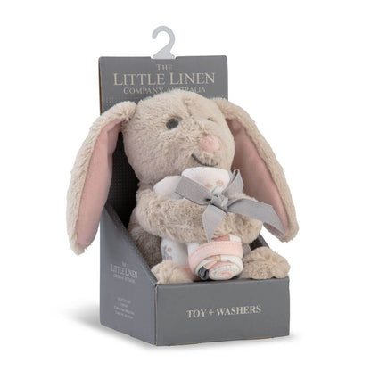 Little Linen Plush Toy &amp; Washers