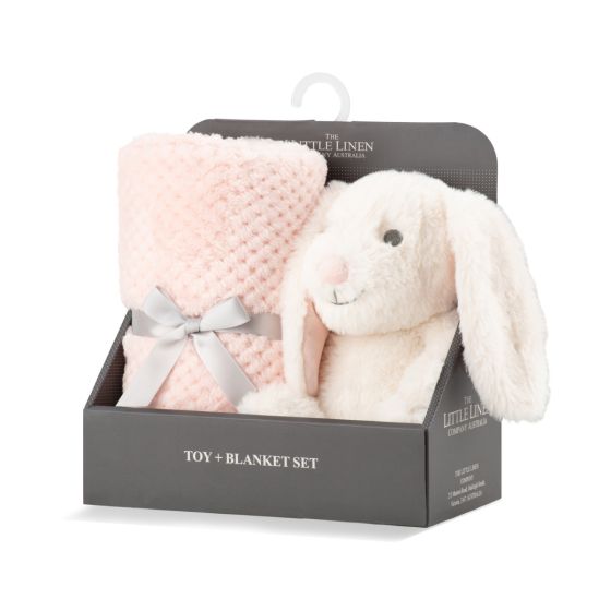 Little Linen Plush Toy &amp; Blanket