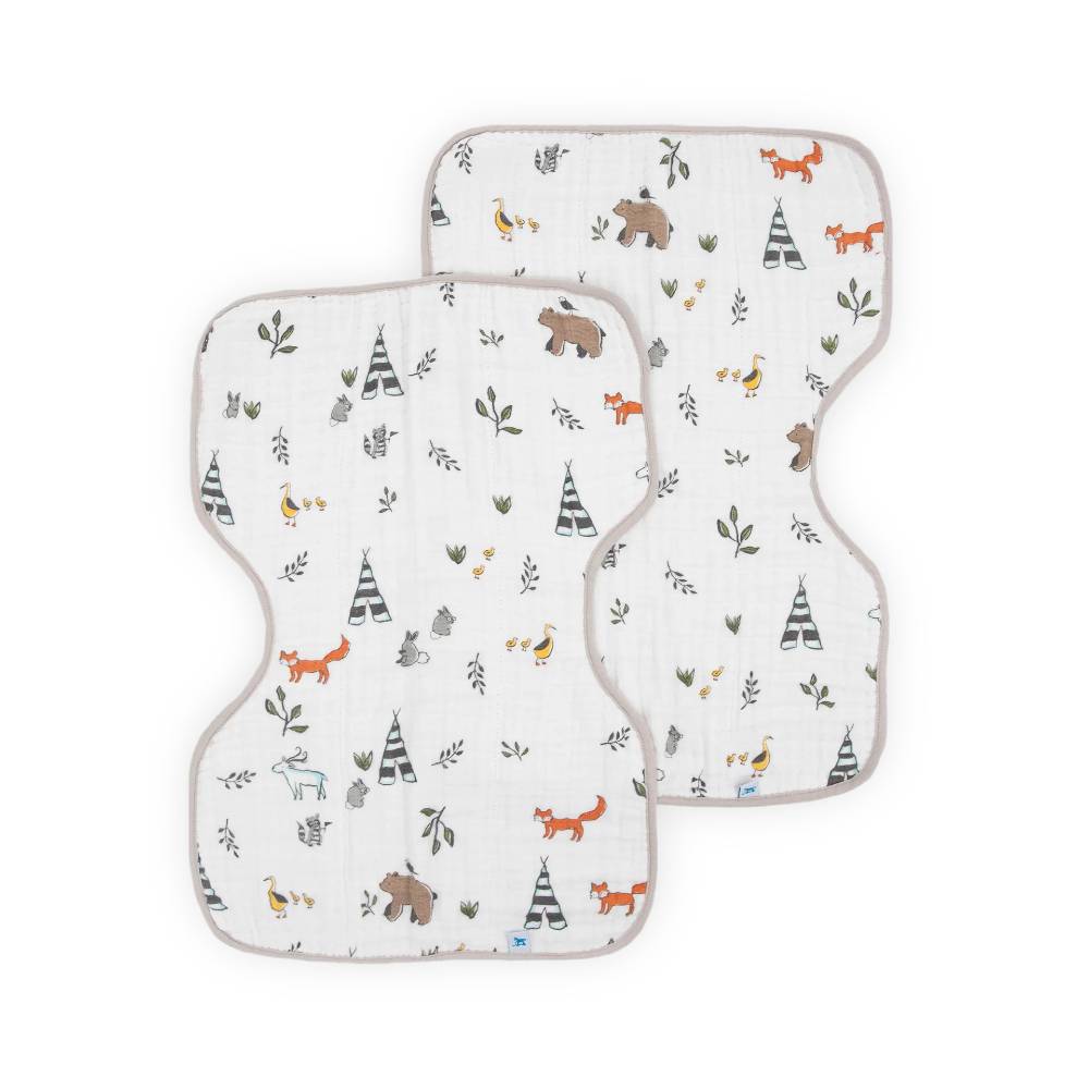 Little Unicorn Burp Cloth 2pk