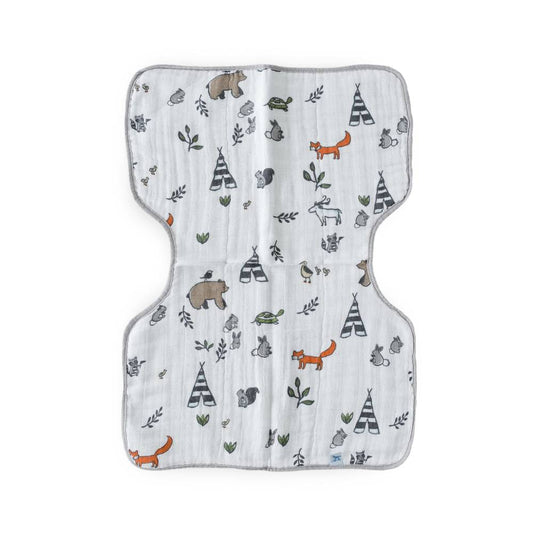 Little Unicorn Muslin Burp Cloth