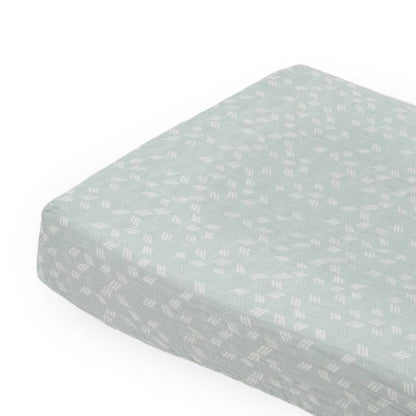 Little Unicorn Muslin Change Pad Cover