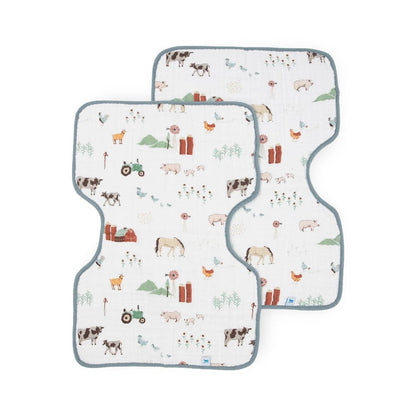 Little Unicorn Burp Cloth 2pk