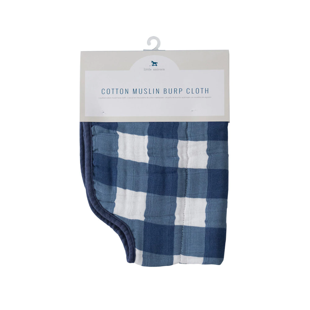 Little Unicorn Muslin Burp Cloth