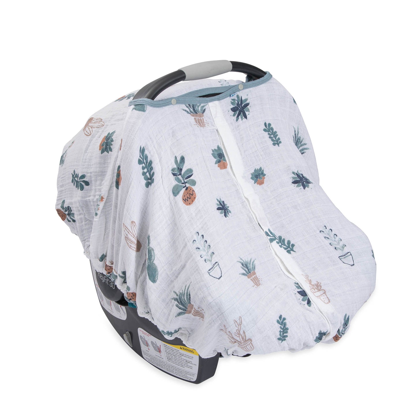 Little Unicorn Muslin Car Seat Canopy V2