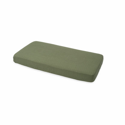 Little Unicorn Cotton Muslin Fitted Cot Sheet