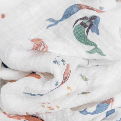 Little Unicorn Cotton Muslin Swaddle 1pk
