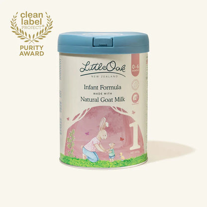 LittleOak Natural Goat Milk Infant Formula with Olive Oil Can 800g (Stage 1/0-6m)