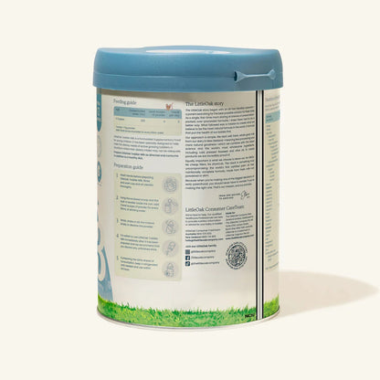 LittleOak Natural Goat Milk Toddler Milk with Olive Oil Can 800g (Stage 3/1-4y)