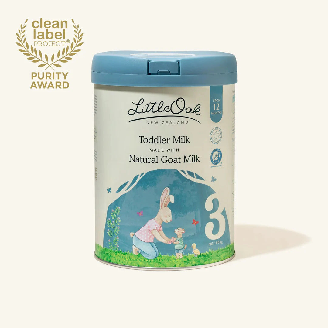 LittleOak Natural Goat Milk Toddler Milk with Olive Oil Can 800g (Stage 3/1-4y)