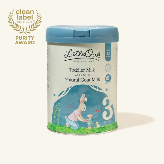 LittleOak Natural Goat Milk Toddler Milk with Olive Oil Can 800g (Stage 3/1-4y)