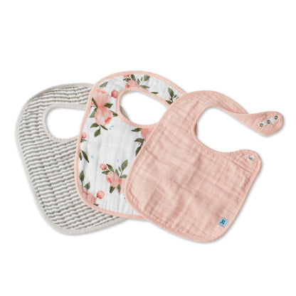 Little Unicorn Muslin Classic Bib 3pk
