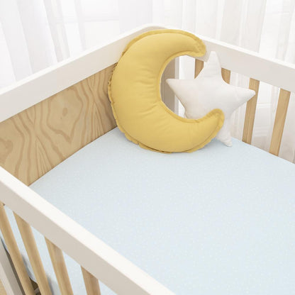 Living Textiles 2pk Cot Fitted Sheets Mason - Clearance