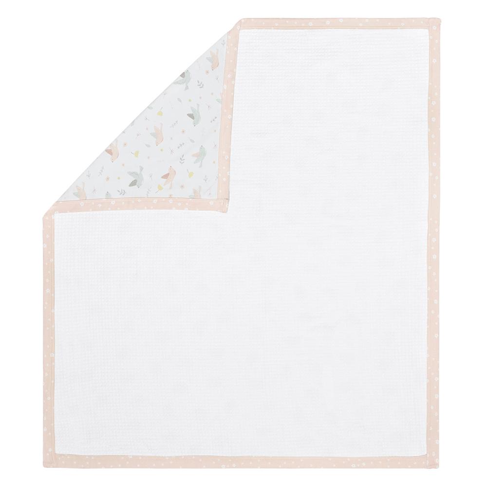 Living Textiles Jersey Waffle Cot Blanket - Clearance