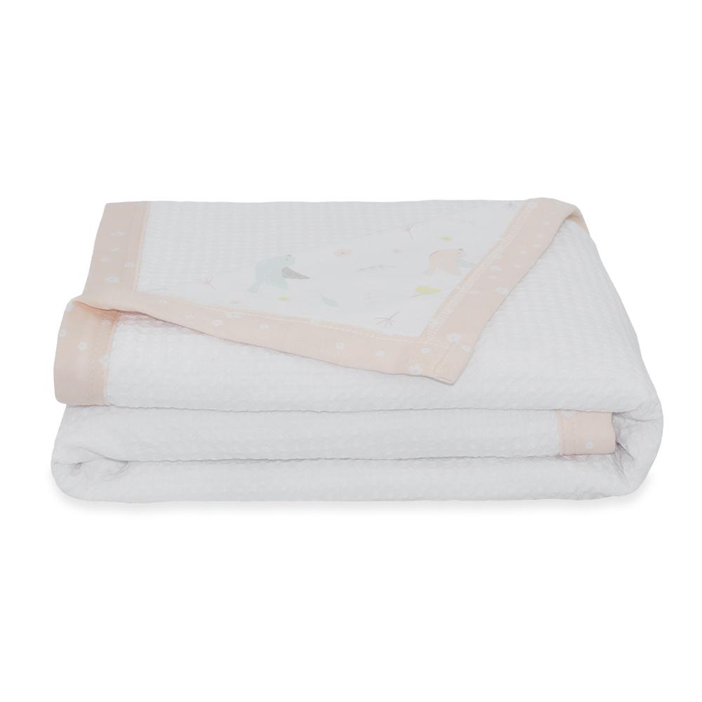 Living Textiles Jersey Waffle Cot Blanket - Clearance