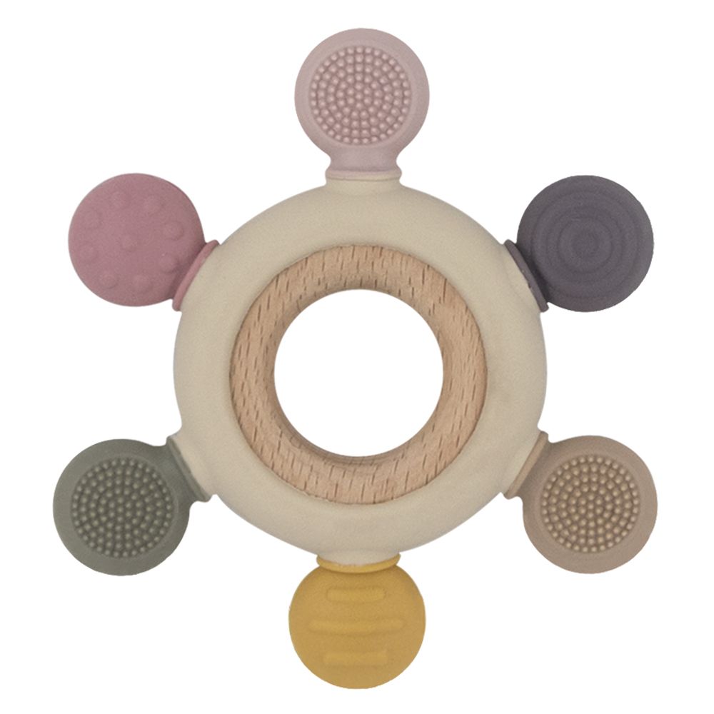Living Textiles Playground Multi-Surface Teething Wheel