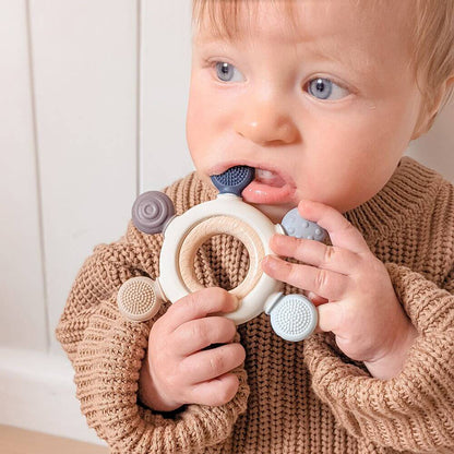 Living Textiles Playground Multi-Surface Teething Wheel