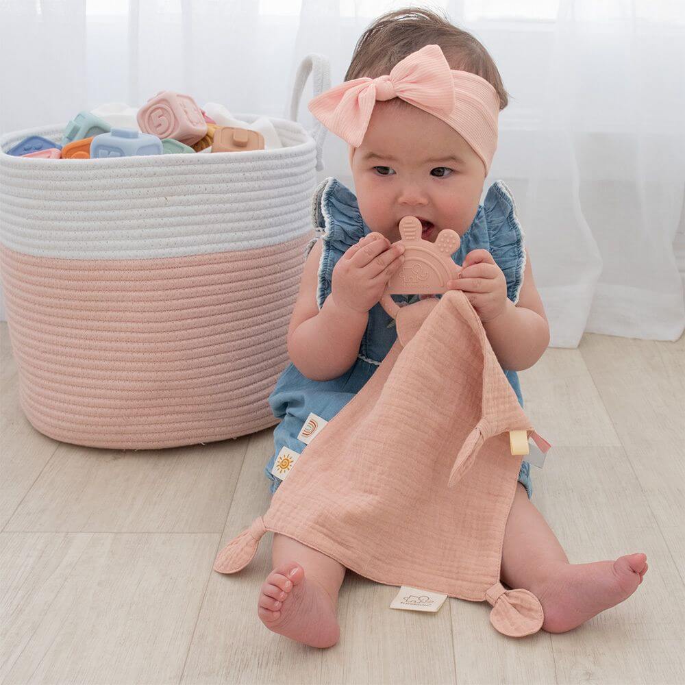 Living Textiles Playground Silicone Comfort Teether