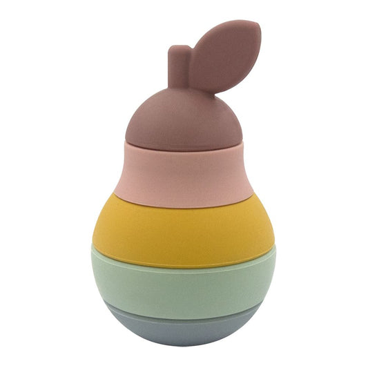 Living Textiles Playground Silicone Fruit Stacking Puzzle