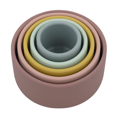 Living Textiles Playground Silicone Nestling Blocks