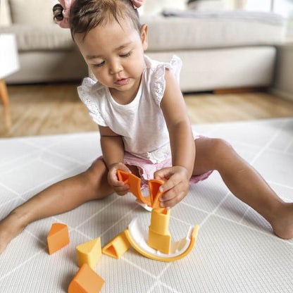 Living Textiles Playground Silicone Citrus Fruit Stacking Puzzle